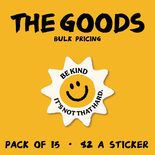 WHOLESALE Be Kind Sticker