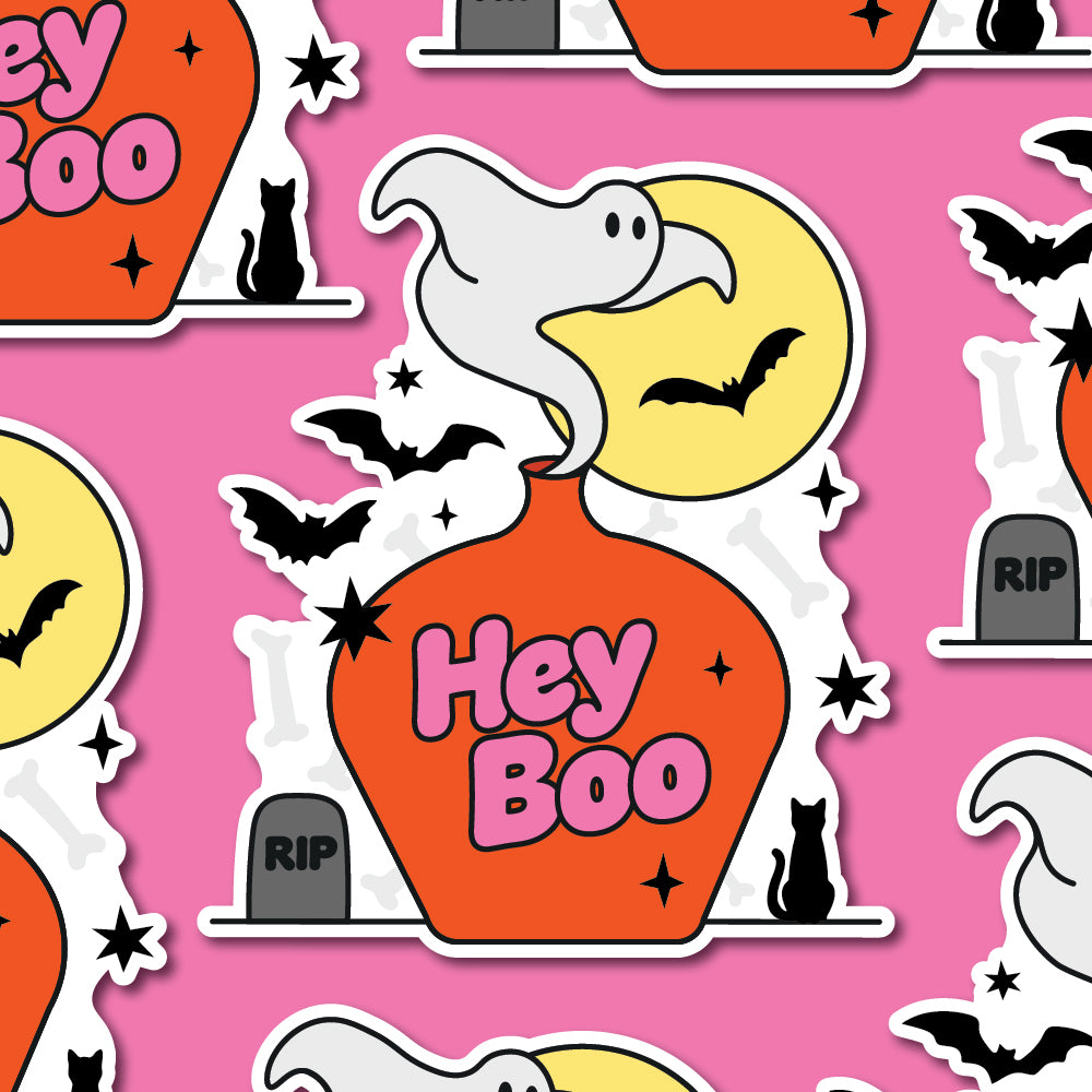 Hey Boo! Sticker