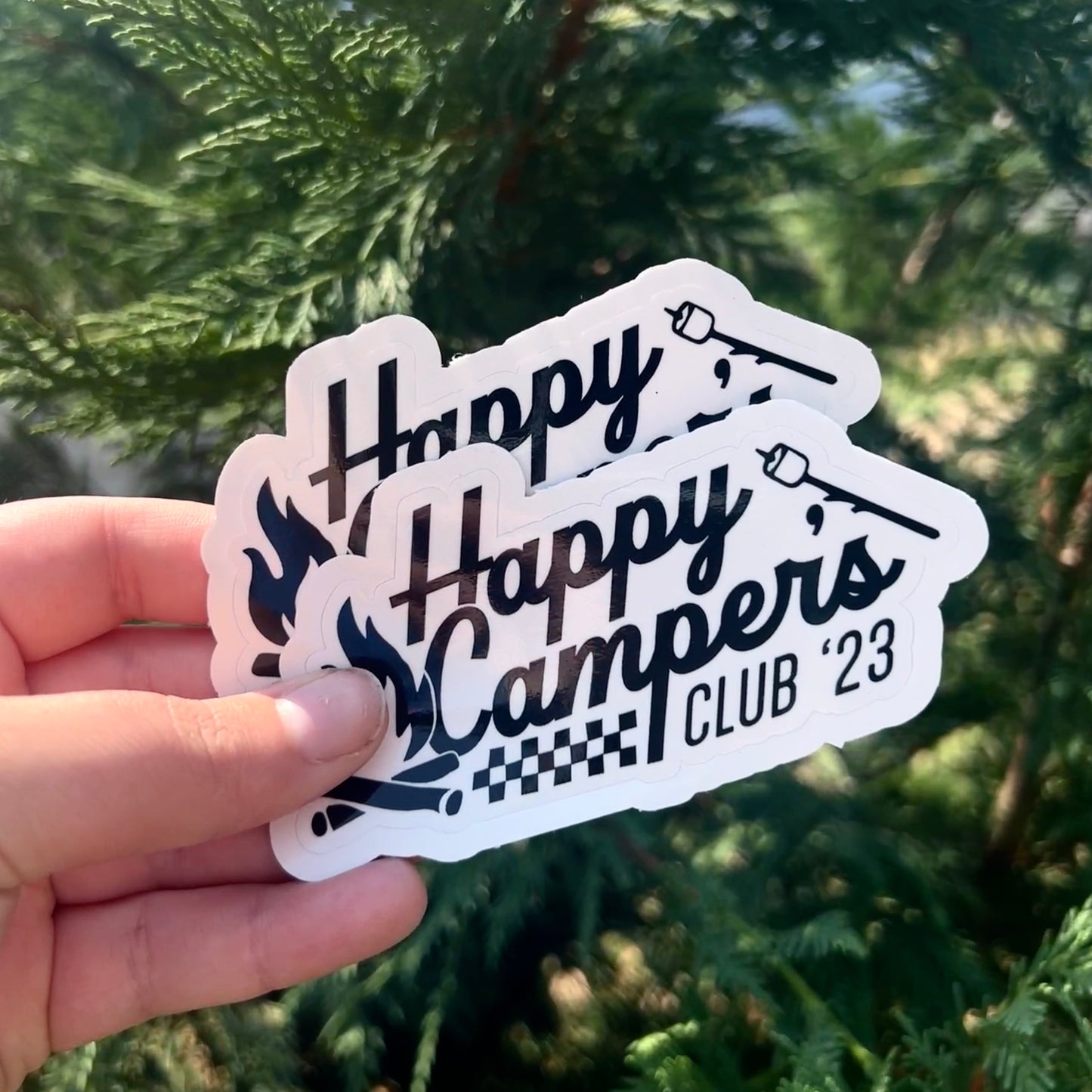 Happy Camper's Club '23 Sticker